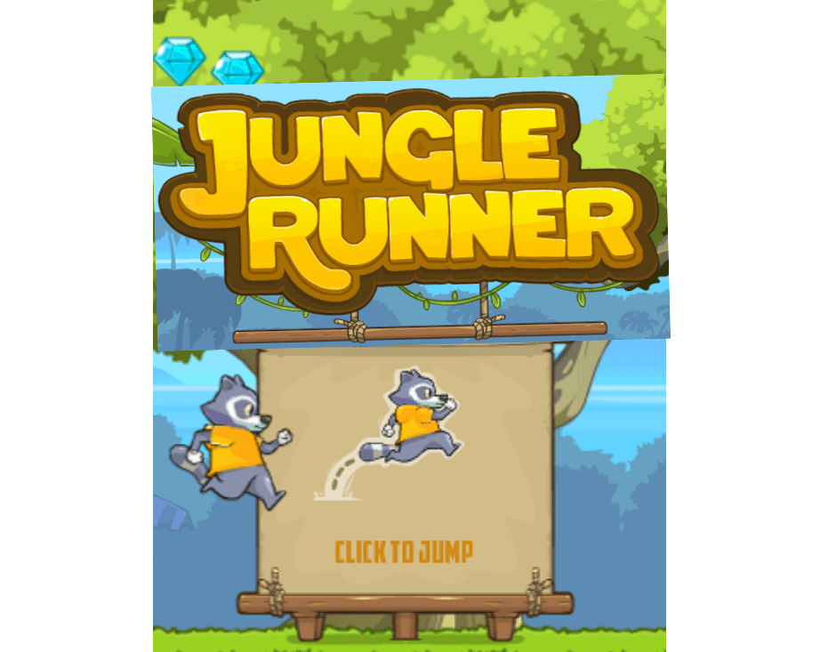 Jungle Runner Rakun Oyunu